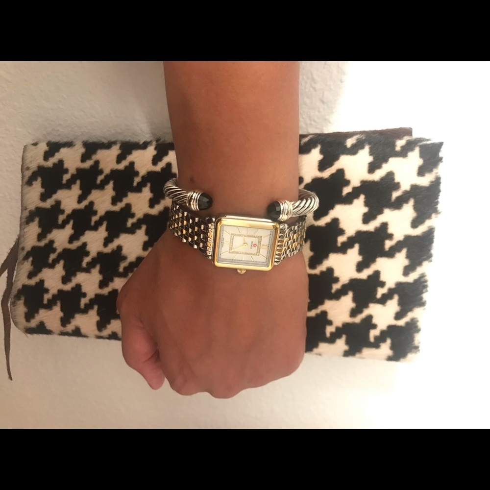 Love Melody Leather Hide clutch